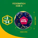 Pelota de Fútbol Crayola Talla 3 para Niños con Diseño de Constelaciones