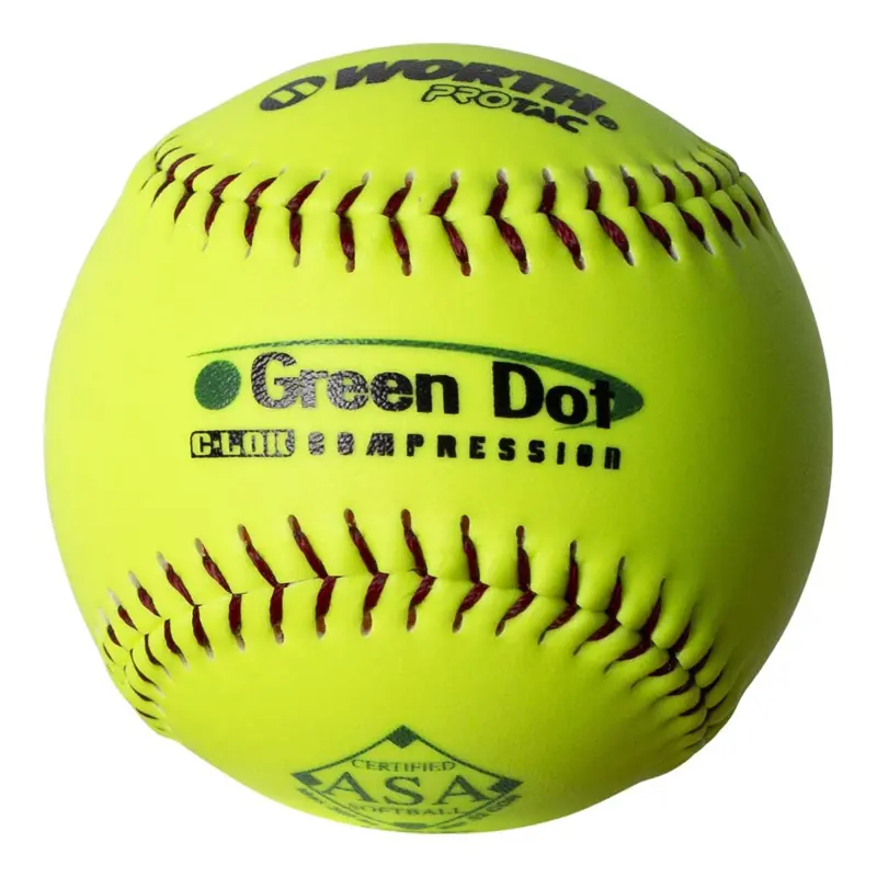 Pelotas de Softbol Worth W00590712 11 Slowpitch Paquete de 12