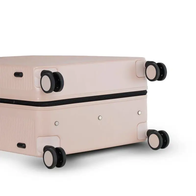 Valija Mediana Proline Policarbonato 24 Candado TSA Rosa VPP245D NS