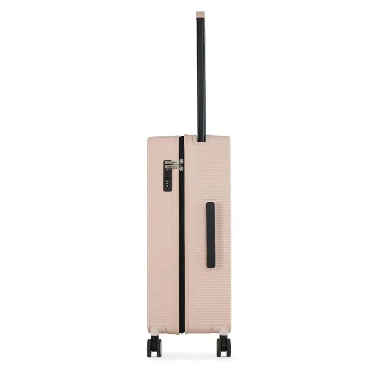 Valija Mediana Proline Policarbonato 24 Candado TSA Rosa VPP245D NS
