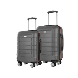 Set De 2 Valijas Rigidas Con Ruedas 360 Grados (Micr...