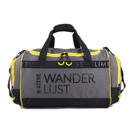 Bolso  Con Cintas Estampadas