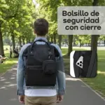 Mochila Cartera Boca De Pez Waggs Urbana Notebook 20L Rojo