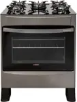 Cocina Gourmet 730 - 73cm, 5 Hornallas, Multigas, Silver