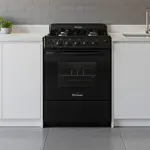 Cocina Bigas 5517F EF/A 4 Hornallas 56Cm Negra FLORENCIA 