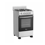 Cocina Multigas 20TMG4PGAR1 4 Hornallas 50Cm Gris MIDEA