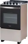 Cocina Multigas 50 CM 4 Hornallas Wfo4nbr Inox WHIRLPOOL
