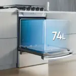 Cocina Multigas CD5614AI0 56Cm 4 Hornallas Inox DREAN 