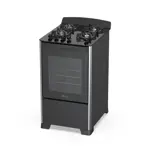 Cocina Multigas Siam 4 Hornallas 51cm Negro CSI-CM51NV