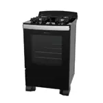 Cocina de Vidrio Templado Multigas Siam Negro CSI-CM056N-NS