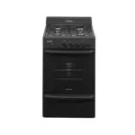 Cocina A Gas Longvie 12331g 56cm Grafito Cajón Parrilla