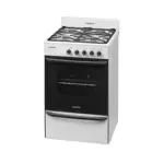 Cocina A Gas Longvie 13231bf 56cm Blanca Cajón Parrilla