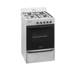 Cocina A Gas Longvie 12231b 56cm Blanca Cajón Parrilla