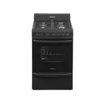 Cocina A Gas Longvie 19501g 56cm Grafito Encendido Una Mano