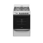 Cocina A Gas Longvie 13331bf 56cm Blanca Cajón Parrilla