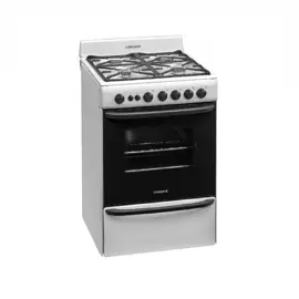 Cocina A Gas 13601Bf 60Cm Blanca C...
