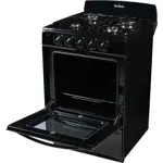 Cocina FLORENCIA 5517F Multigas Con 4 Hornallas Negro
