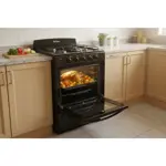 Cocina FLORENCIA 5517F Multigas Con 4 Hornallas Negro