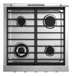Cocina Morelli Zafira 600 Puerta Vidrio Templado 4 Hornallas