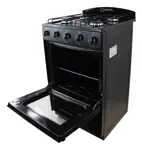 Cocina Vitta Multigas 52 Cm Puerta Y Respaldar De Vidrio