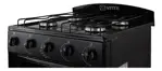 Cocina Vitta Multigas 52 Cm Puerta Y Respaldar De Vidrio