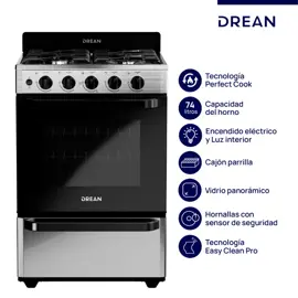 Cocina Multigas 56 Cm Inoxidab...