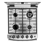 Cocina Multigas 56 cm Inoxidable Con Air Fryer Drean CD5617AI0
