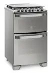 Cocina Electrolux 56dxq A Gas/eléctrica 4 Hornallas Plata