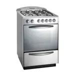 Cocina Domec CXCLV Reflex, Multigas, 60 cms, luz, encendido, acero inoxidable, espejada