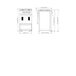Cocina Tecnogas CXIV, Multigas, acero inoxidable