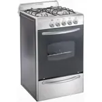 Cocina Domec CXAV, Multigas, ancho 50 cms., Acero inoxidable