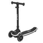 Monopatín plegable con luces LED Infanti negro