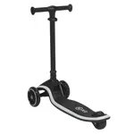 Monopatín plegable con luces LED Infanti negro