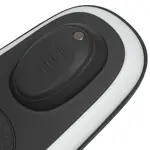 Monopatín plegable con luces LED Infanti negro