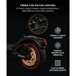 Monopatín Eléctrico Gadnic 250W Velocidad 25 Km H Autonomía 25 Km