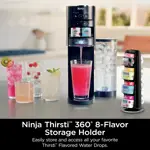 Soporte para almacenamiento Water Flavor Ninja WCX08 Thirsti 360° negro