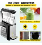 Máquina De Bebida Congelada Vevor 10l 600w Para Negocios