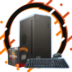 PC GAMER RYZEN 5 5600G + 32GB+ SSD 960GB – graficos vega 7 + TEC y MOUSE REGALO