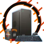 PC GAMER RYZEN 7 5700G + 16GB RAM + 480GB SSD – GRAPHICS VEGA + MOUSE Y TECLADO