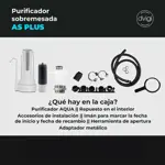 Purificador Agua Dvigi Aqua As Plus Arsénico Metales Cloro