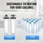 Sistema De Filtración De Agua Vevor De Acero Inoxidable 304,