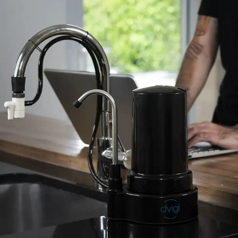 Purificador de Agua Dvigi Sobre Mesada Modelo COMPACT