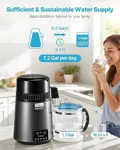 VEVOR Destilador de agua, filtro purificador de