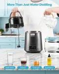 VEVOR Destilador de agua, filtro purificador de