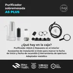 Filtro Purificador de Agua AS PLUS Arsénico + 1 Filtro adicional Dvigi
