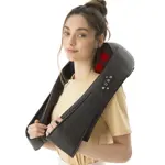  Combo Calm Masajeador  Cervical , Lumbar, pies calor Negro 8 Esferas