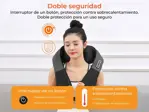 Masajeador Eléctrico Carrello CA-MASELECTRIC Shiatsu Cervical Cuello