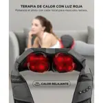 Masajeador Gadnic Ceibo Cervical y Lumbar Shiatsu Terapia Calor 3 Velocidades