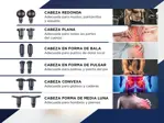 Pistola Masajeadora Gadnic Doble Cabezal