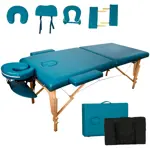 Camilla Para Masajes Gadnic Profesional Hasta 225kg 185x70cm Plegable Azul